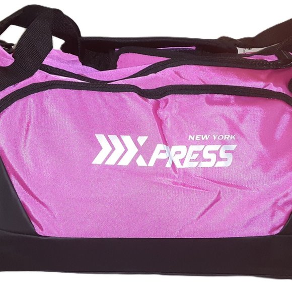25" Pink Duffle Bag Gym Bag - Travel Bag - Carry-On Bag - Overnight Bag - Picture 2 of 11